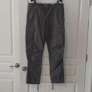 Olive Green Cargo Pants (Size 32)